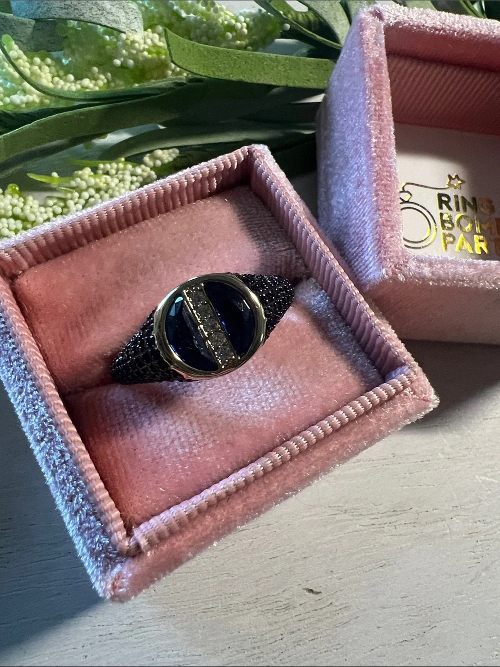 Bomb Party “power move” size 10 ring